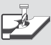 Alucobond Contour Cutting (jigsaw shape) process