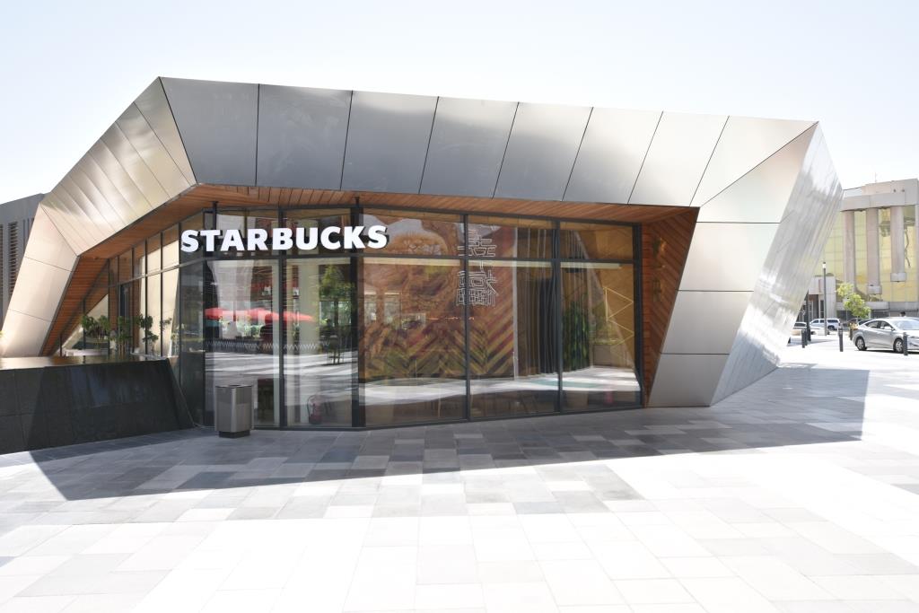  Ajdan Complex front view of starbucks 