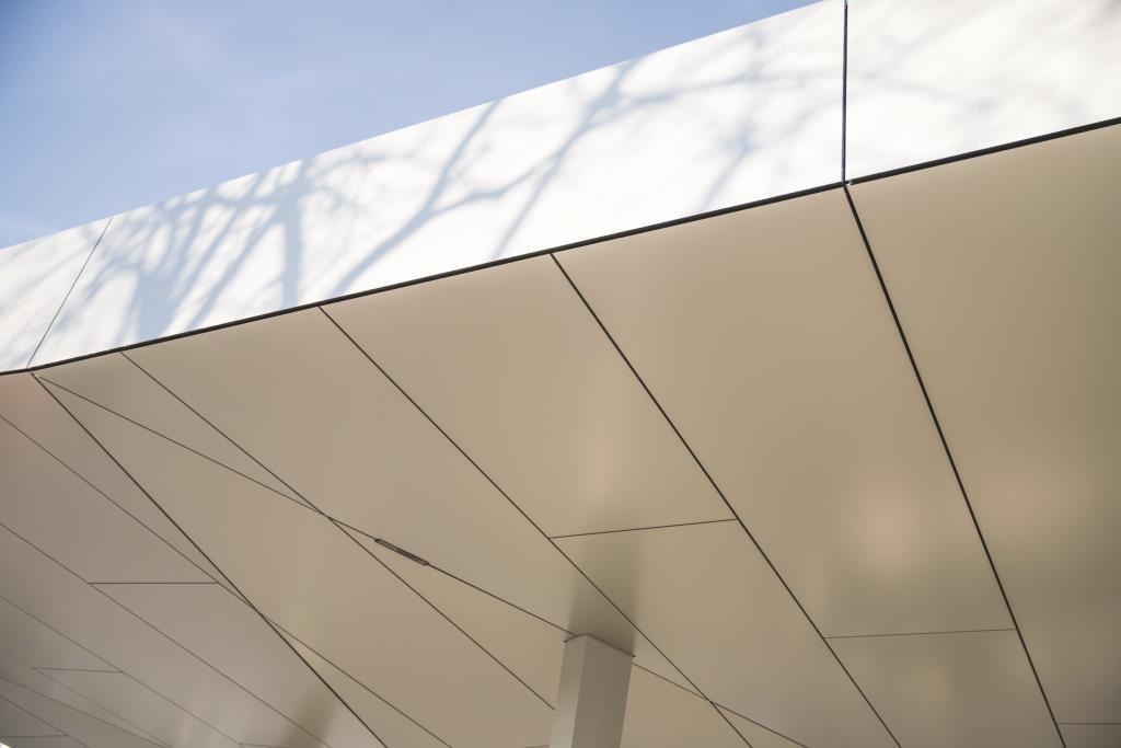  Bus Terminal close up view of roof 