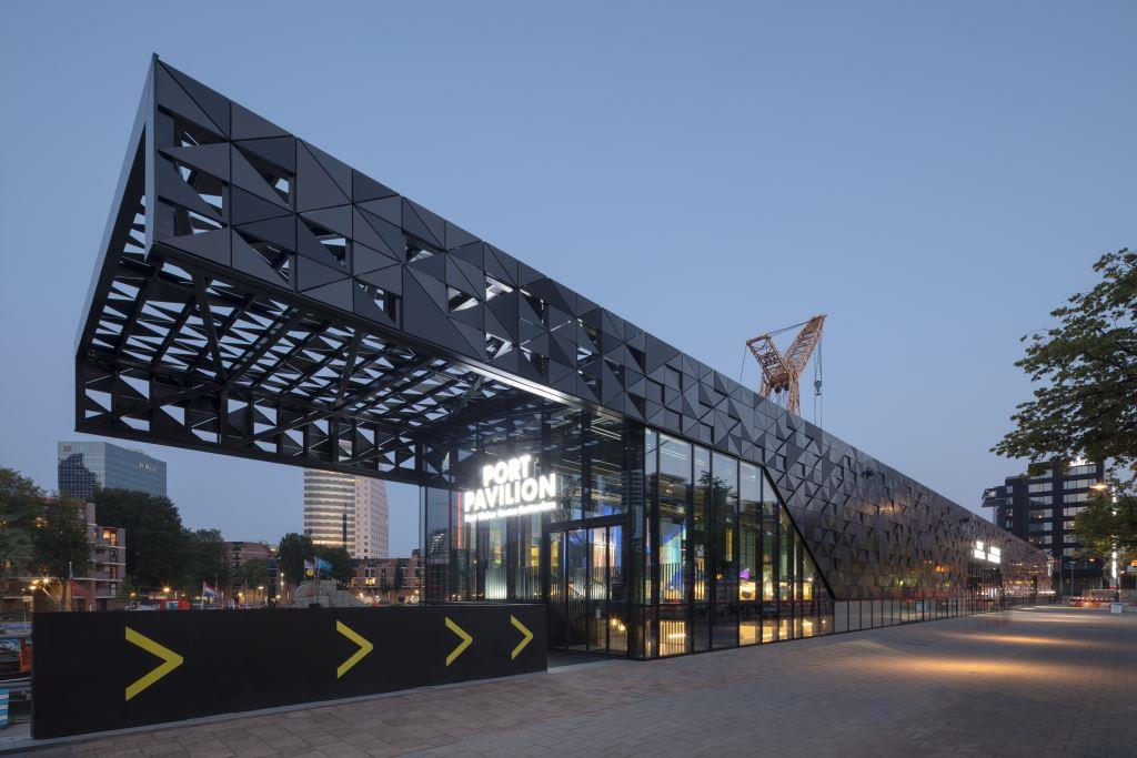  Port Pavilion evening view 