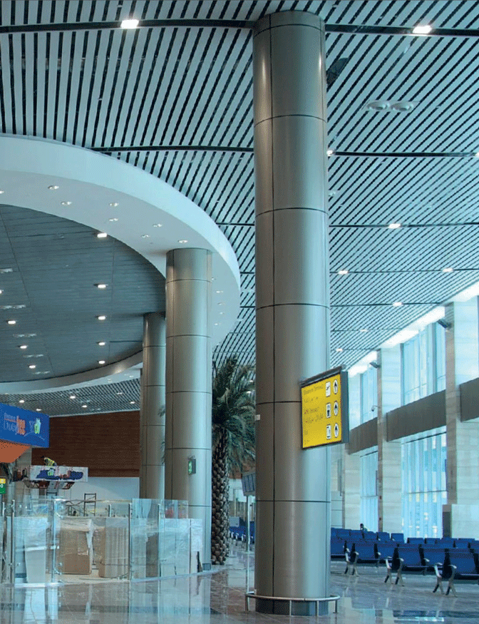  Cairo International Airport Terminal 2 interior view 